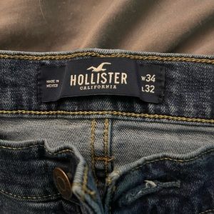 Men’s Hollister jeans, size 34x32, dark wash
